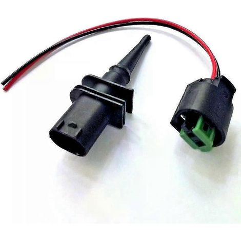 Capteur de température ambiante extérieure avec connecteur pour BMW Série 1, 6 et 7 E39 E46 X3 X5 X6 Z4 Z8 Mini R50 R53 R56 R55 (un jeu) (1/5)