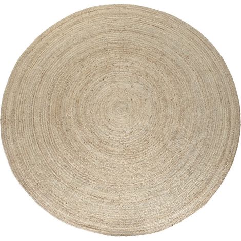 Alfombra Yute 120X120X1,5 0,50 Natural TX202099 (1/4)