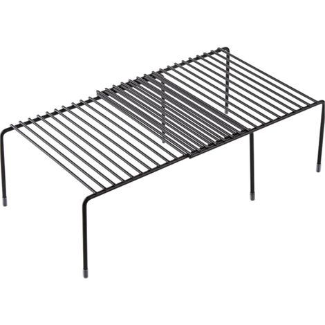 Étagère Cuisine Empilable et Extensible, Organisateur de Placard en Matériaux Résistants, pour Rangement Vaisselle et Accessoires la Cuisine (1/5)