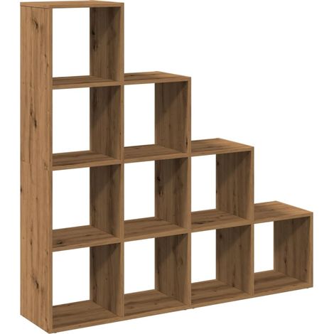 Maison Exclusive - Libreria a 4 Ripiani Rovere 131,5x29x131,5 cm in Truciolato