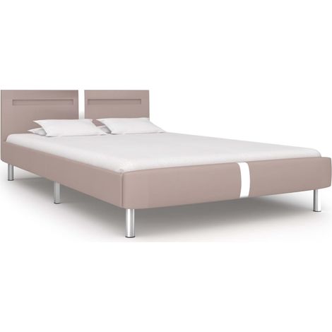 Maison Exclusive - Giroletto con LED senza Materasso Cappuccino 120x200 cm