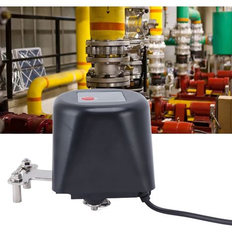 Grifo inteligente WiFi: Control eléctrico automático y manual y conmutación de acoplamiento, válvula de bola de 12 V 1 A CC, ABS, 30–60 kg·cm, para gas y agua. (1/5)