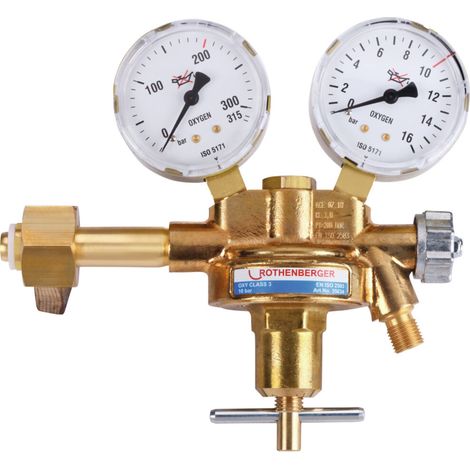 ROTHENBERGER Industrial Sauerstoff-Druckminderer DIN 8546 - 35634 (1/4)