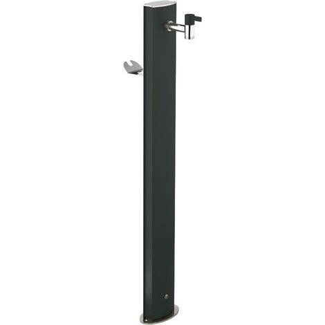 AQUAPOINT - 424N - Aquapoint colonnina idrica ovale colore Nero metal (1/5)