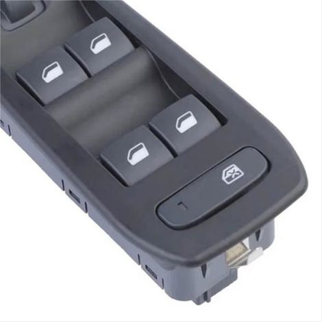 Interrupteur Lève-vitre - Pour Peugeot 308 - Référence 96788281ZD-03 - Noir - 1 Pièce (1/5)