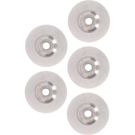 Lot de 5 meules diamantées brasées sous vide pour le meulage du granit, du marbre, du fer, de l'acier et de la maçonnerie, grain 800, 10 cm (4 pouces).