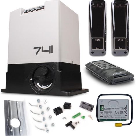 Kit Delta 3 FDS - faac 741 para puertas correderas de 900 kg (1/5)