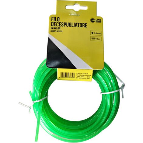 C FILO DECESPUGLIATORE STELLA GREEN-S MM3.0X10MT- 1,0 pz