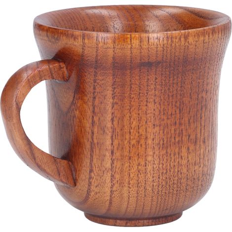 Mug isotherme avec poignée en bois - 300 ml