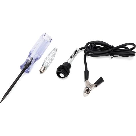 Testeur de tension électrique auto 6-24V pour voiture, stylo lampe de contrôle de circuit avec sonde, outil de détection (1/3)