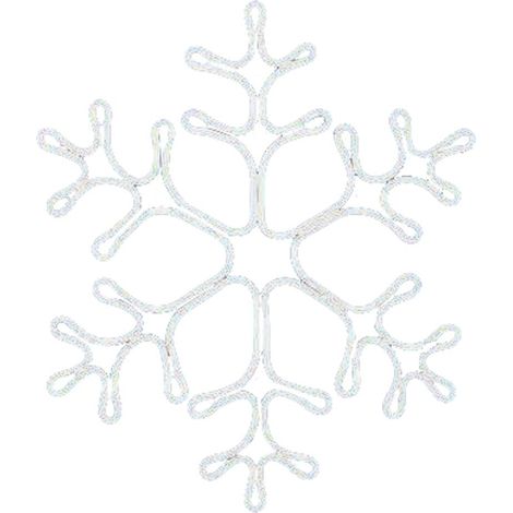 Dekoration MagicHome Weihnachten, Stern, LED Neon, 53x56 cm, 230V (1/2)