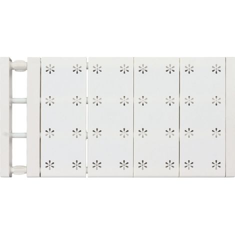 Armoire étagère de séparation Tige extensible gain de place Panneau de rangement à plusieurs niveaux pour placard 48-80 cm (1/5)