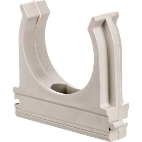 Collier ouvert pour tubes lisses Ø 40 mm ECCF40 /50 pièces/