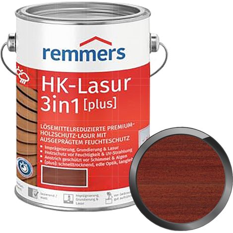 Pintura Remmers hk-lazuur 3in1 secado rápido protección UV (1/3)