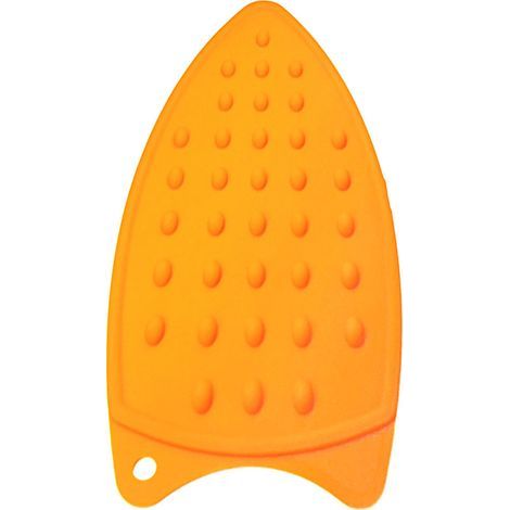 Mehrzweck-Bügeleisenablage aus Silikon für Bügelbrett, hitzebeständige Matte, hitzebeständige Silikon-Bügeleisenablage, orange (1/5)