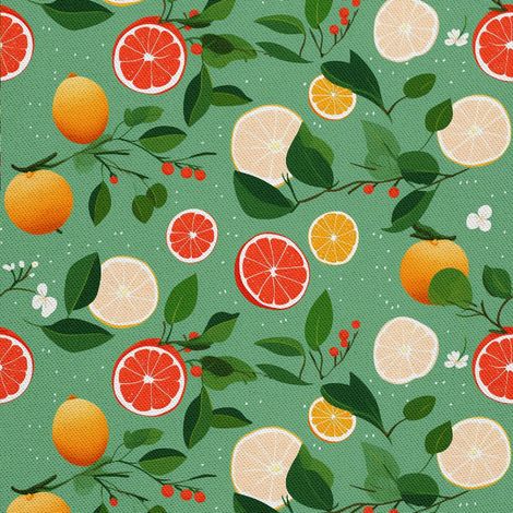 Tela decorativa para exteriores Oxford - Motivo frutal  DX6500 (1/5)