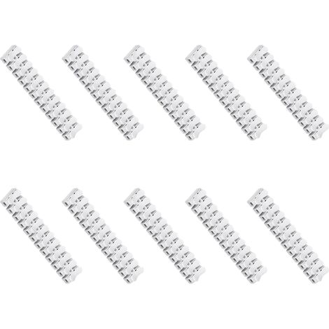 Borne de connecteur électrique sans outil pour installations limitées dans l'espace - Pince à ressort - Bloc de fil (1/5)