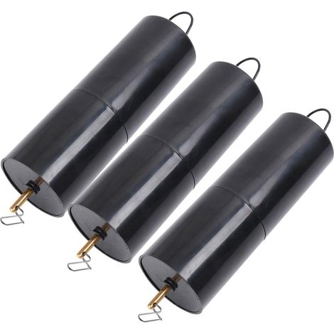 3pièces Moteurs Électriques De Pendule Ventilateurs Rotatifs Suspendus Moteurs à Batterie Cylindriques pour Sculptures Mobiles Et Décorations Extérieures (1/5)