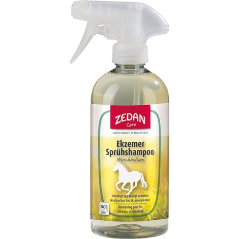 ZEDAN shampooing en spray contre les eczémas - baume lavant 500 ml cosmétique naturelle pour chevaux (1/2)