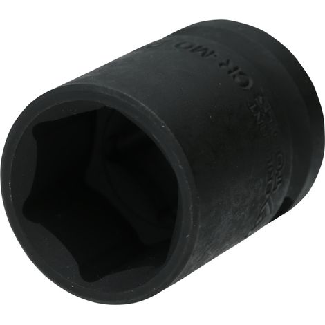 BRILLIANT TOOLS 1/2" Douille à choc hexagonale 21 mm courte - BT022644 (1/4)