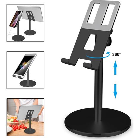 Support de téléphone portable pliable et mignon, support de bureau pour regarder la télévision, couleur aléatoire (1/5)