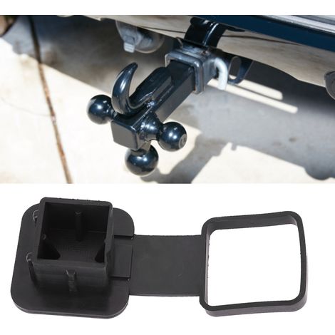 Bouchon de protection anti-poussière pour attelage de remorque en caoutchouc (1/5)