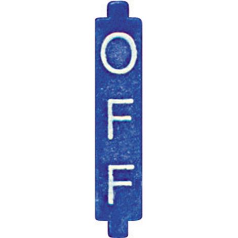 Cavalier de configuration ''OFF'' BTICINO 3501/OFF (1/2)