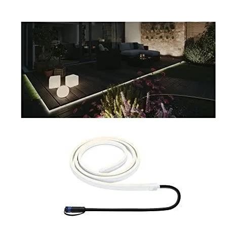 Paulmann Cinta LED Plug & Shine Negra 2 metros