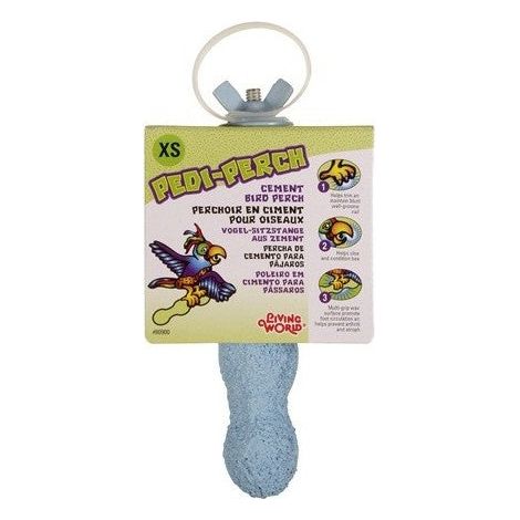 Perchas de cemento para loros Living World Pedi Perch