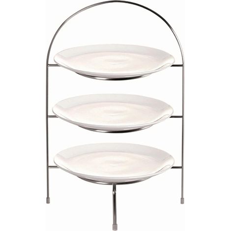 Tè del pomeriggio supporto per piatti fino a 210 mm 380 (H) mm (1/4)