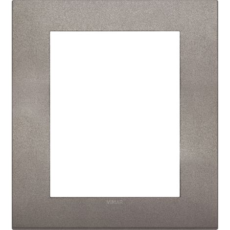VIMAR - 19668.04 Plaque en titane mat Classic 8M