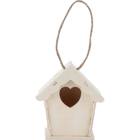 1 Kit Maison pour Oiseaux en Bois, Peinture DIY, 12 Couleurs, Fente d'Assemblage, Décoration Jardin, Enfants (1/5)