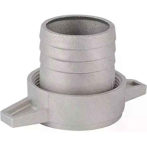 Raccords pour pompes à eau, tuyau en aluminium de 2 pouces, clé de raccordement avec joint en caoutchouc, connecteur de pompe, pièce détachée (1/5)