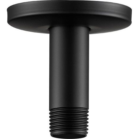 Bras de douche 3 pouces Montage au plafond Pommeau de douche à effet pluie de remplacement droit pour pommeau de douche fixe et pommeau de douche à effet pluie haute pression (1/5)
