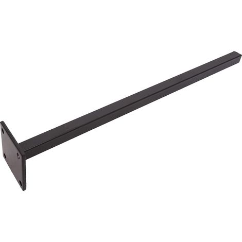 [NUNCA USADO] Toma de tierra para poste de aluminio Sarthe, anclaje de tornillo Anclaje de tierra, fijación al hormigón Hierro redondo galvanizado (1/5)