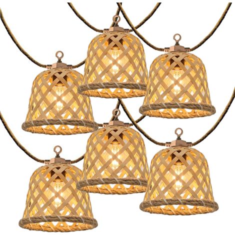 Guirlande solaire MALY HYBRID 20 ampoules 13M (1/5)