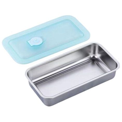 BUNTHAUS récipient de conservation des aliments en acier inoxydable –Étanche, compatible lave-vaisselle (1/5)