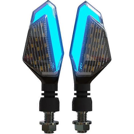 Lot de 2 feux clignotants LED pour moto (1/4)
