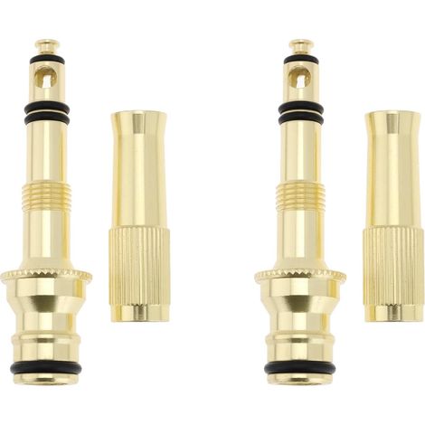 5x Verstellbare Hochdruck-Wasserpistole für 13-mm-Schlauch, Gartengerät, Sprühdüse, Sprinkler