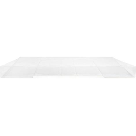 Nedis Multipack Tropfschale Geschirrspüler / Transparent / Kunststoff / 60 x 54 x 5 cm - 12 Stück