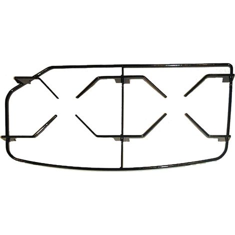 NARDI GRIGLIA PER CUCINA A GAS 2 FUOCHI DESTRA CM 44 X 21,8 - 14,5 P 3660