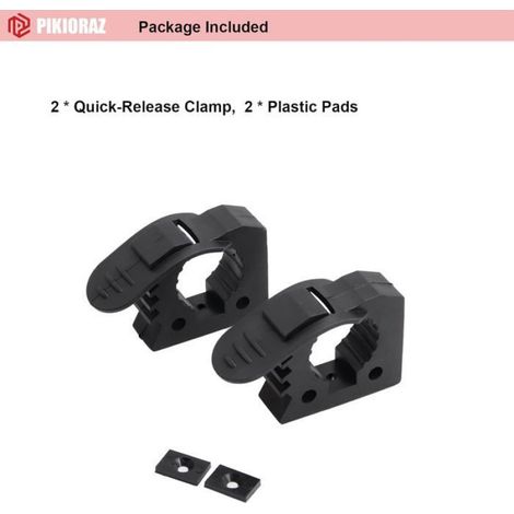 Porte-Outils - Caoutchouc UV Résistant - Diamètre Réglable 30 à 38 mm - Pour Pelle Hache Extinguiseur - Usage Véhicule UTV Bateau Camion - Lot de 2 (1/5)