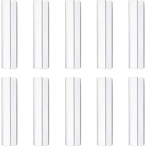 Lame Rasoir - Acier Inoxydable - À Simple Tranchant - Pour Épilation Visage Sourcils Aisselles - Lot de 10 (1/5)