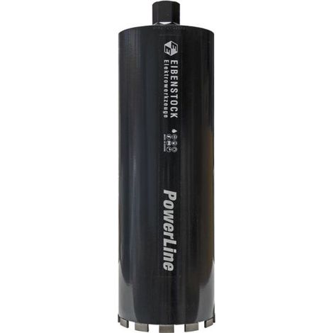 Eibenstock Diamant-Nass-Bohrkrone 1¼" PowerLine, Ø 162 mm, 450 mm Nutzlänge, 12Segmente
