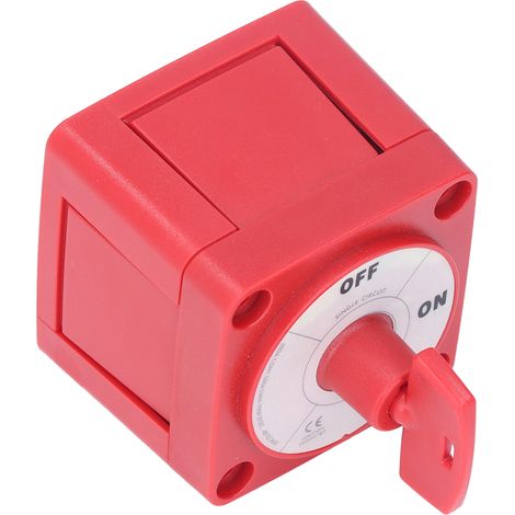 Interrupteur de batterie 300A avec sélecteur de batterie à boucle unique pour yachts, camping-cars et voitures modifiées. (1/5)
