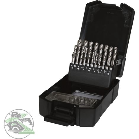 PTG HSS-G RATIOLINE Spiralbohrer-Bit-Set 1/4" Bitschaft 19-tlg. 1,0 - 10,0 mm (1/2)