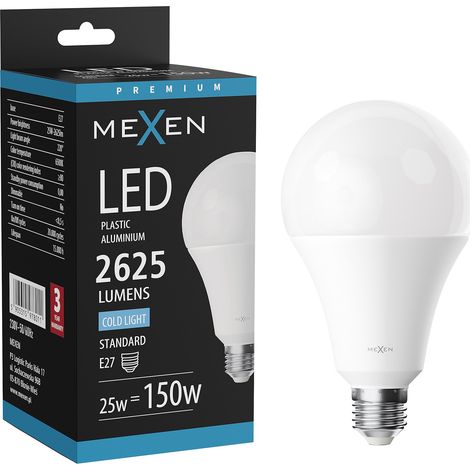 Mexen Nova Bombilla LED E27, A95, 25W, Fr铆a - 6500K, 2625 lm - L100-E27-2565-01 (1/5)