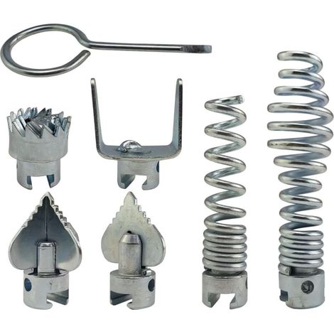 Lot de 7 têtes de coupe de tuyau 16 mm en acier au manganèse, pour la maison, la cuisine, les salons, les salles de bains, les hôtels (1/5)