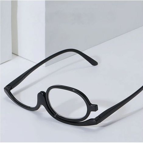 1pc Maquillage Pliant Monocle Objectif Rotating Loupes De Lecture Lunettes Femmes Maquillage Cosmétique Outil Essentiel (1/5)