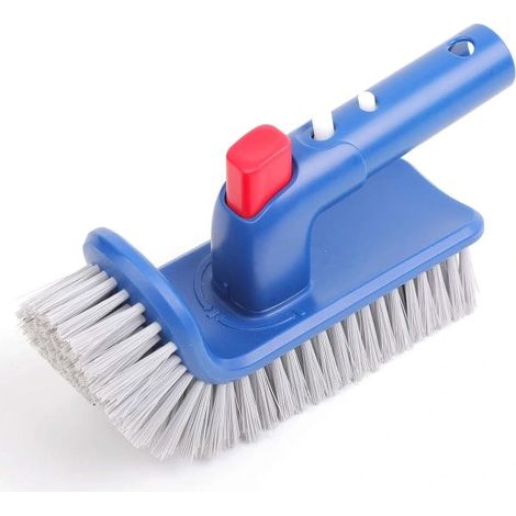 Brosse coudée pour piscines, pour les parois, le fond, les marches et les carreaux, pour une utilisation manuelle dans les spas, les lacs, les fontaines et les baignoires.-AquaForge (1/5)
